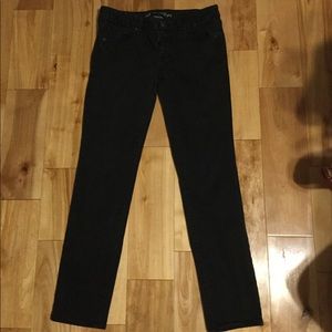AEO super stretch black skinny jeans size 12